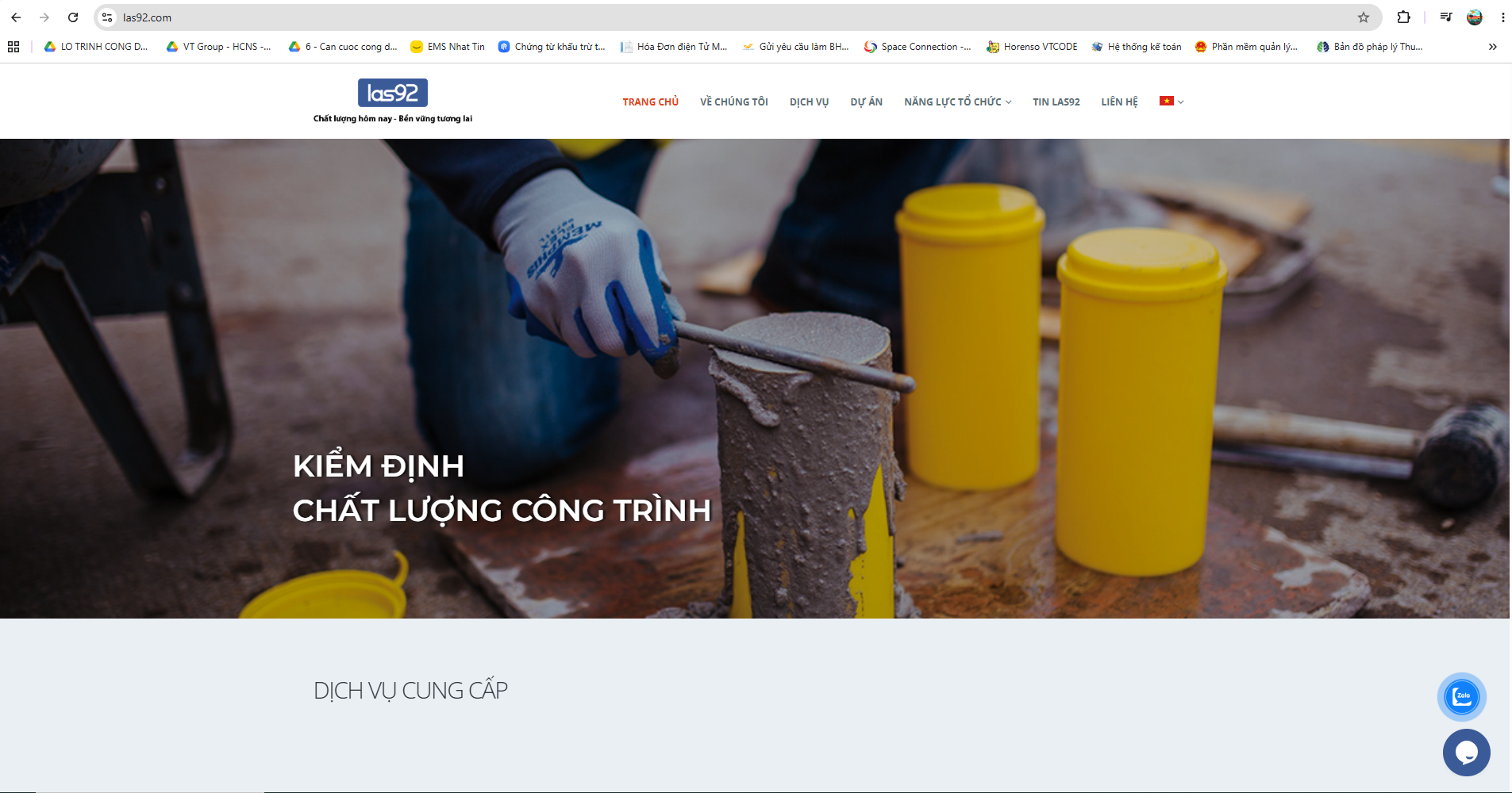 Website LAS92